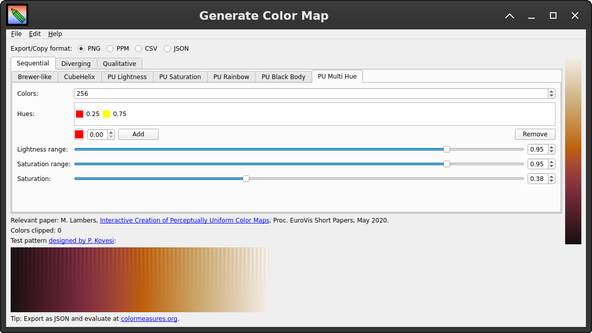 gencolormap screenshot